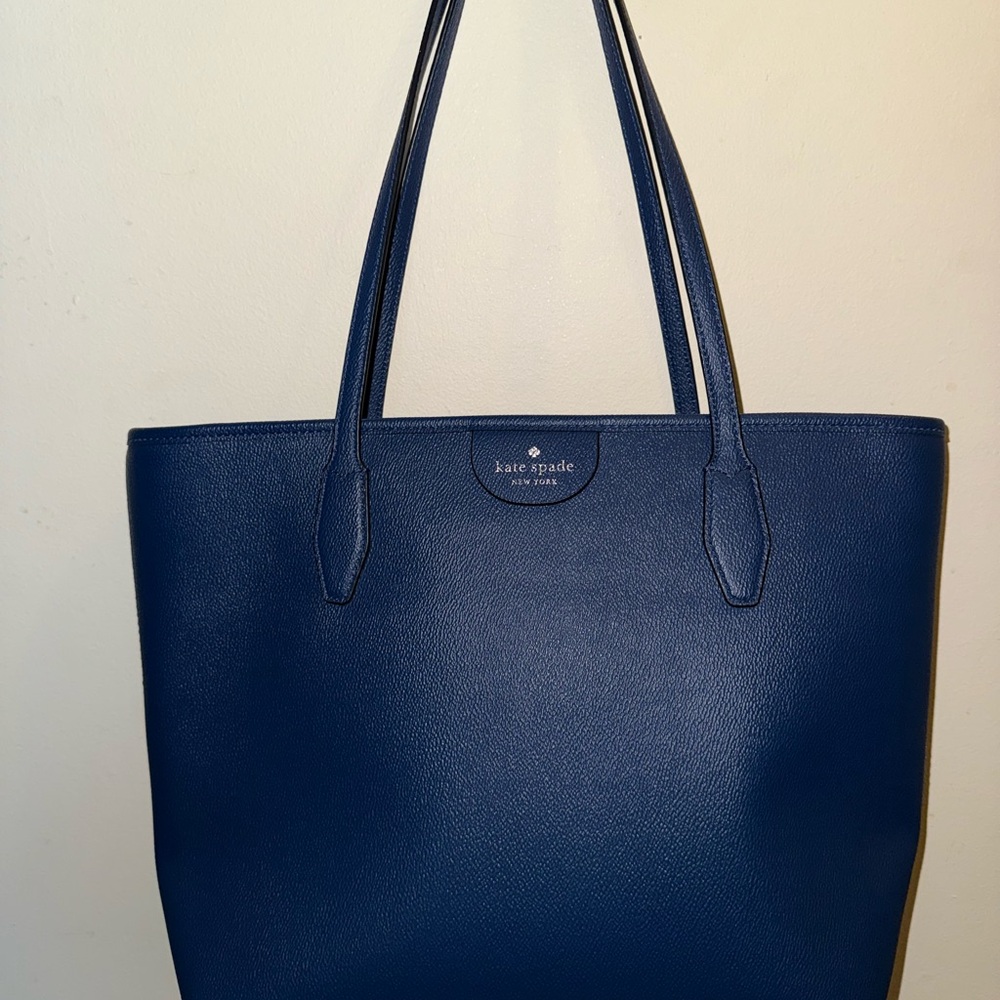 Kate Spade Navy Blue Tote Bag